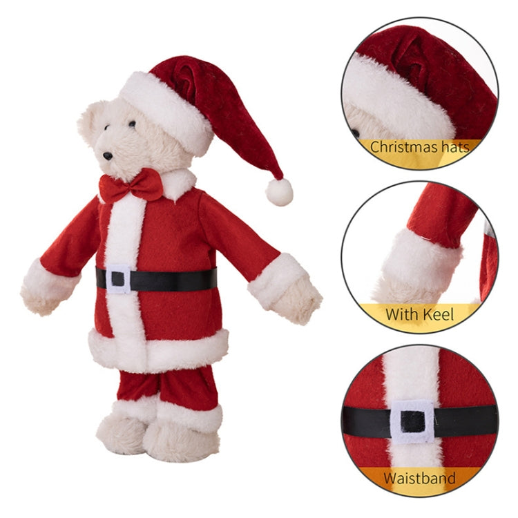 Plush Bear Doll Christmas Ornaments Children Christmas Gift Dolls My Store