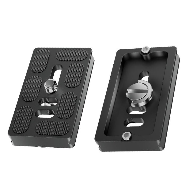 For Arca Type SLR Camera PU Quick Release Plate Aluminum Alloy CNC Ball Head Quick Release Plate