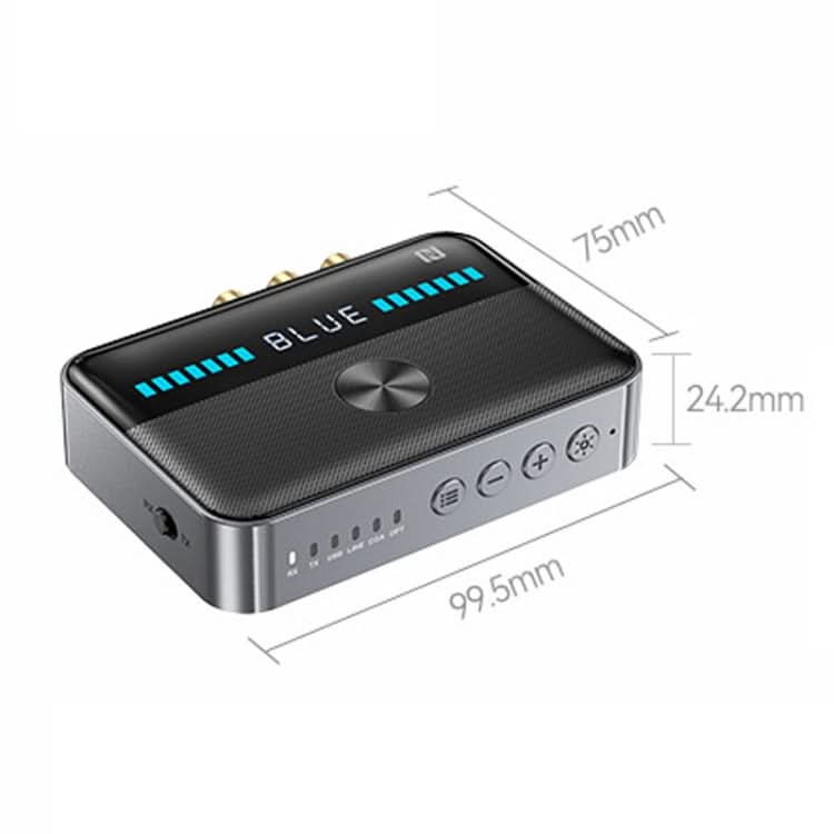 OMS-M13 Pro NFC Bluetooth Audio Adapter Bluetooth 5.3 Receiver And Transmitter 2 In 1