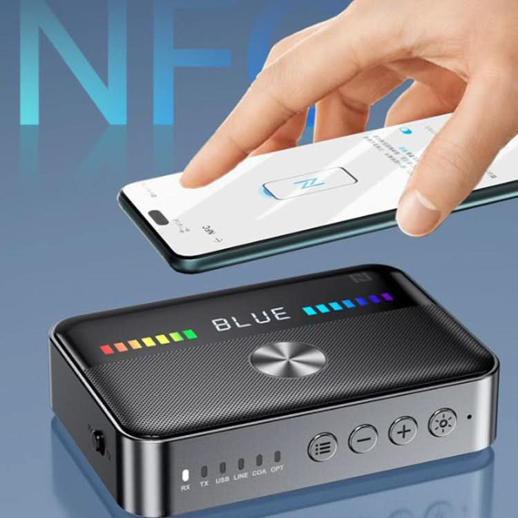 OMS-M13 Pro NFC Bluetooth Audio Adapter Bluetooth 5.3 Receiver And Transmitter 2 In 1