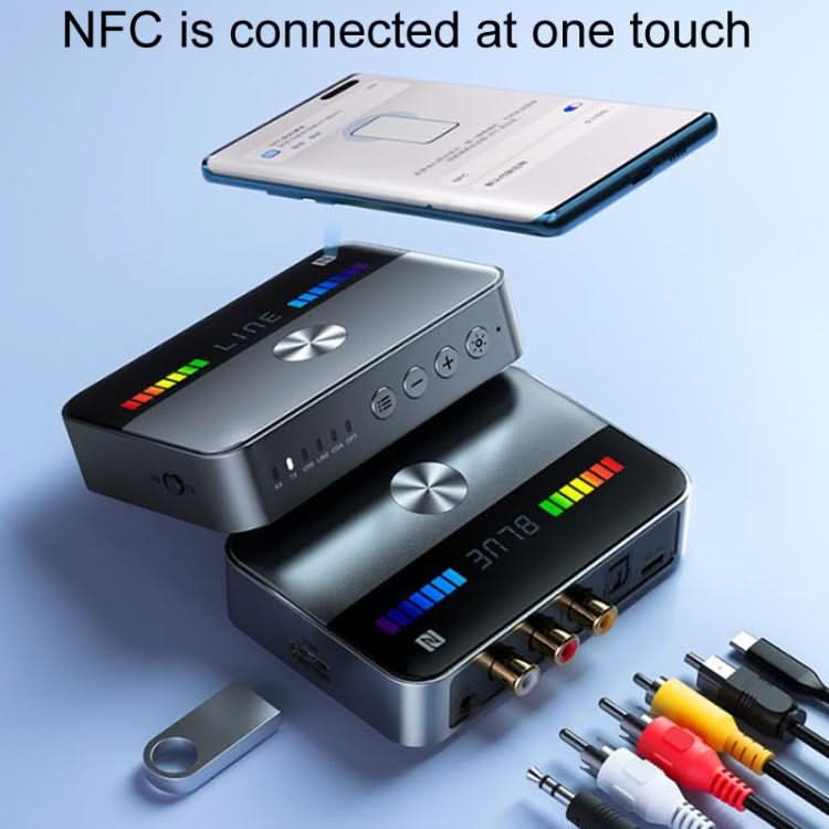 OMS-M13 NFC Bluetooth Audio Adapter Bluetooth 5.3 Receiver And Transmitter