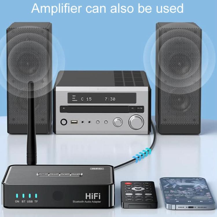 OMS-M3 Bluetooth 5.1 Audio Adapter Speaker Amplifier Receiver