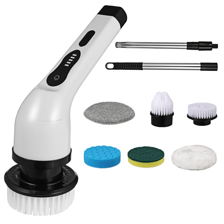 JY-6010 Household Retractable Dual-purpose Rotating Cleaning Brush Bathroom Glass Brush My Store