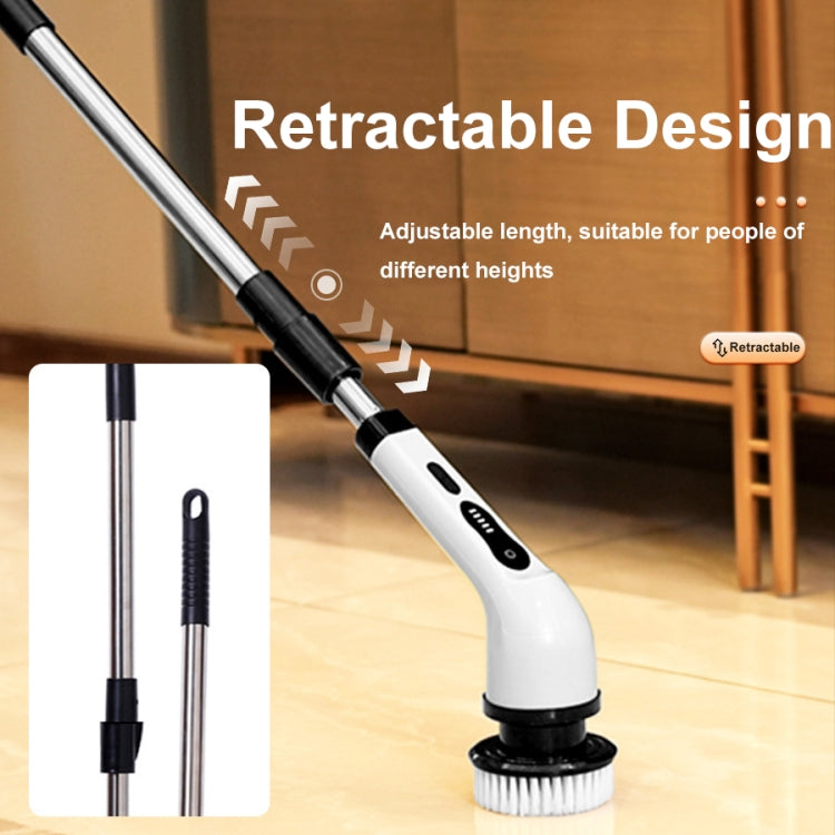 JY-6010 Household Retractable Dual-purpose Rotating Cleaning Brush Bathroom Glass Brush My Store