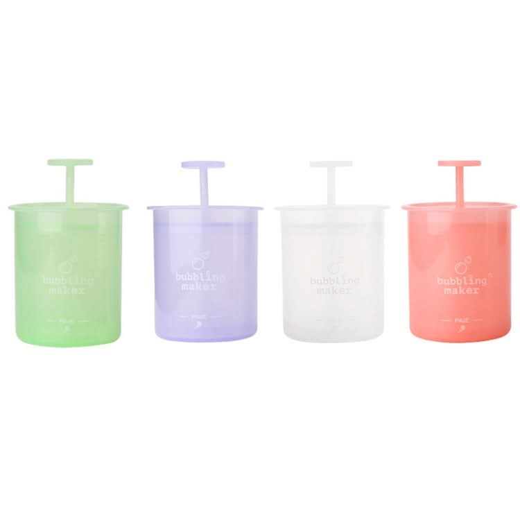 Facial Cleanser Foaming Maker Bubbler Cup Travel Portable Manual Foaming Bottle Reluova