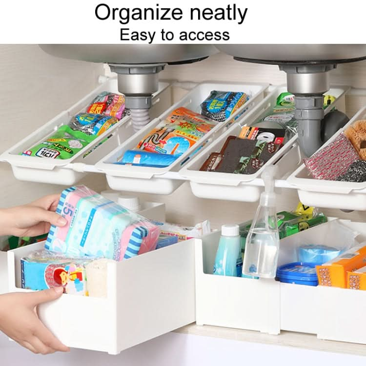 No Punch Under Sink Shelf Household Multifunctional Cabinet Organizer