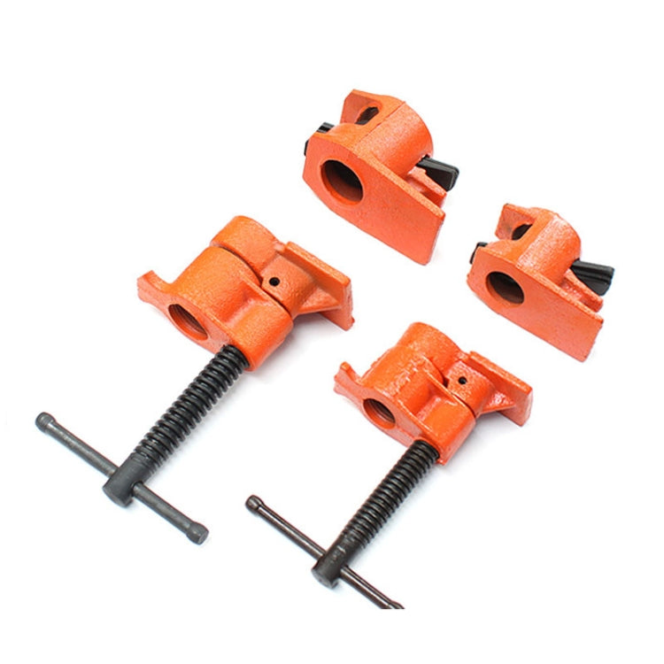 Woodworking Pipe Clamps Plumbing Fixing Clamps Horizontal Plywood with Clamps, Without Water Pipe