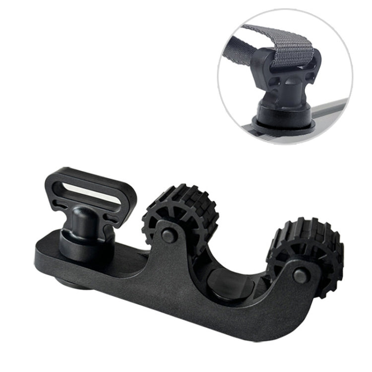 Canoe Paddle Fishing Rod Holder Rail Bracket