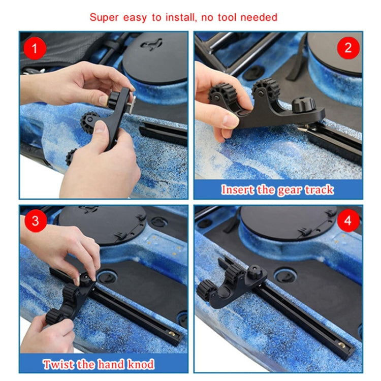 Canoe Paddle Fishing Rod Holder Rail Bracket ÎҵÄÉ̵ê