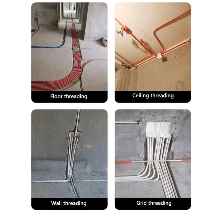 Dual Color Pipe Threading Puller Electrician Manual Threader My Store