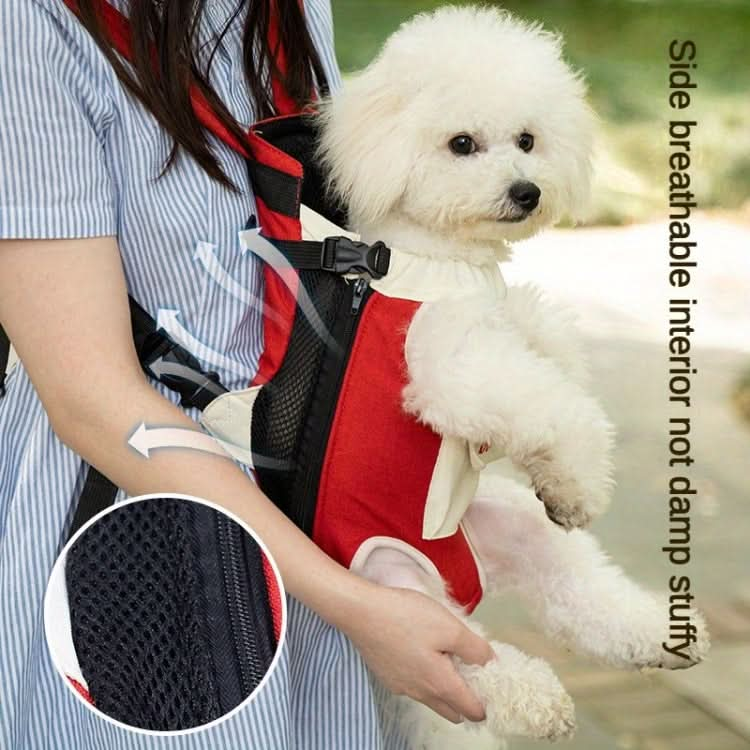 DONO Pet Four-legged Bag Outdoor Carrying Bag Breathable Backpack - Reluova