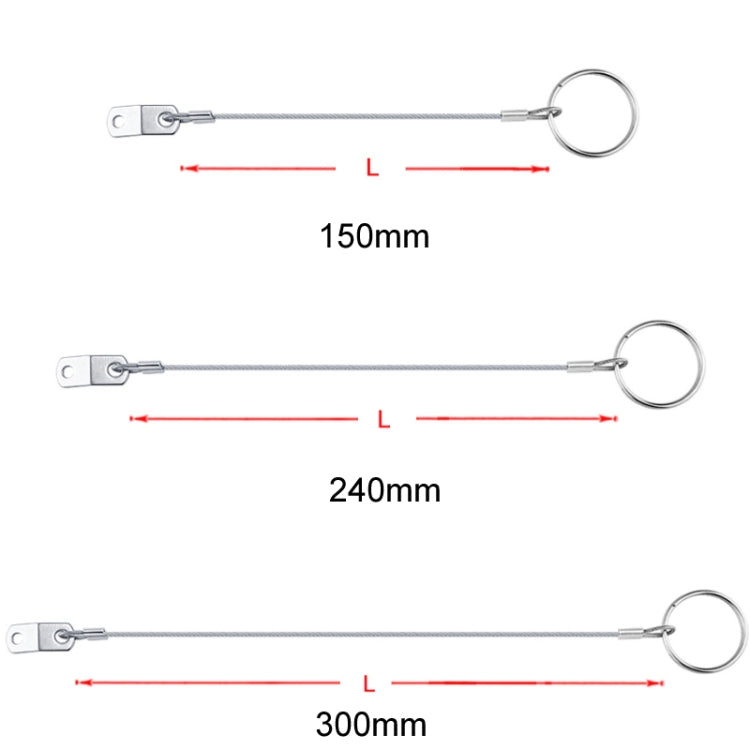 4.5mm 316 Stainless Steel Marine Hardware Spring Safety Stop-Reluova