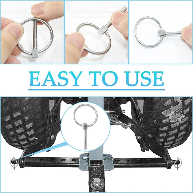 4.5mm 316 Stainless Steel Marine Hardware Spring Safety Stop-Reluova