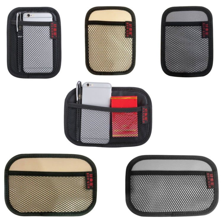 Microfiber Leather Car Mobile Phone Sticky Storage Net Bag ÎҵÄÉ̵ê