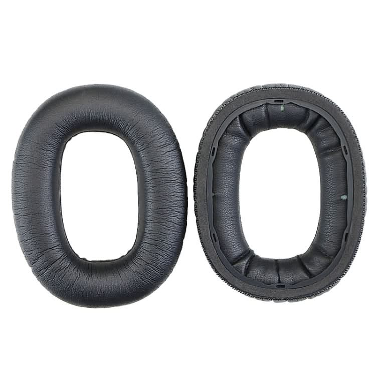 1pair Soft Leather Headset Sponge Protective Cover Earmuffs