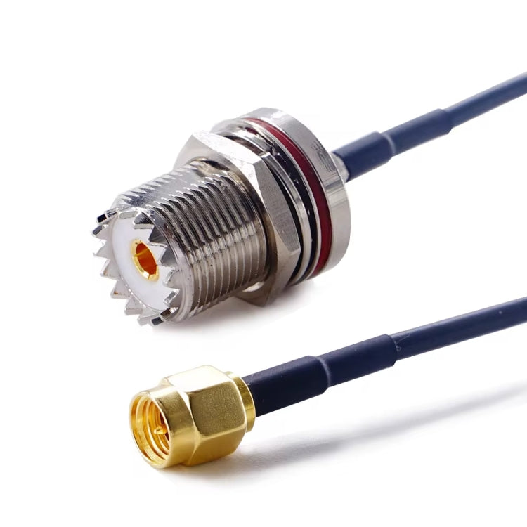 SMA Male To SO239 UHF Female Coaxial RF Cable RG174 Coaxial Connector My Store