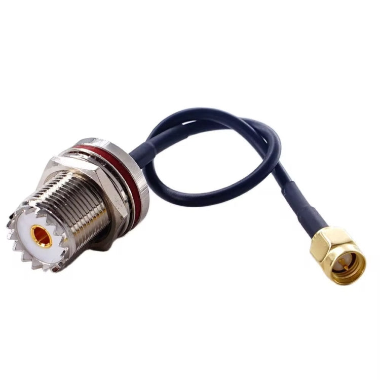 SMA Male To SO239 UHF Female Coaxial RF Cable RG174 Coaxial Connector My Store