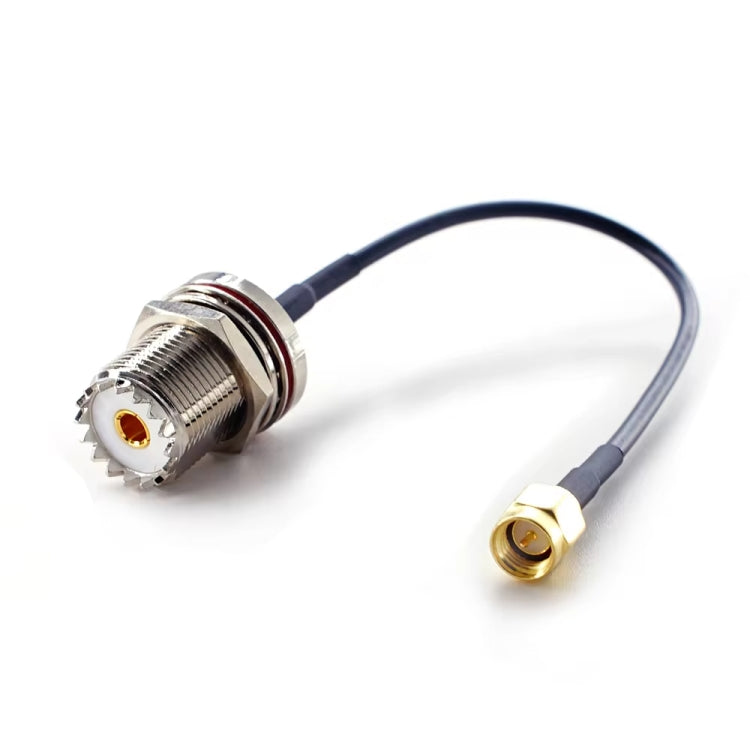 SMA Male To SO239 UHF Female Coaxial RF Cable RG174 Coaxial Connector