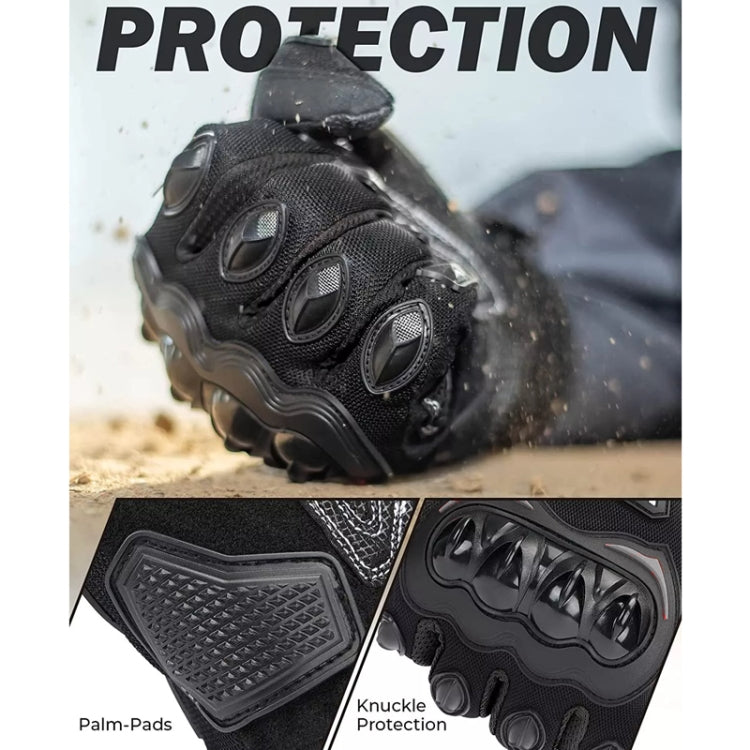 Motorcycle Outdoor Riding Non-slip Touch Screen Sun Protection Gloves Reluova