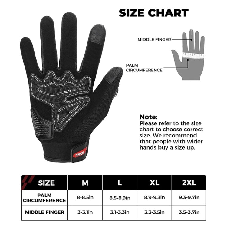 Motorcycle Outdoor Riding Non-slip Touch Screen Sun Protection Gloves Reluova