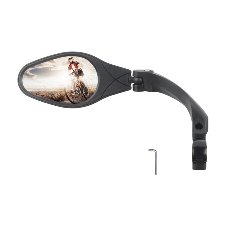 Bicycle Stainless Steel Mirror Foldable Rotating Rearview Mirror Reluova