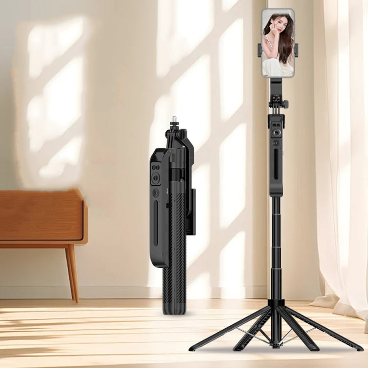 1.8m Smart Face Tracking Selfie Stick 4-axis Anti-shake Tripod with Remote Control