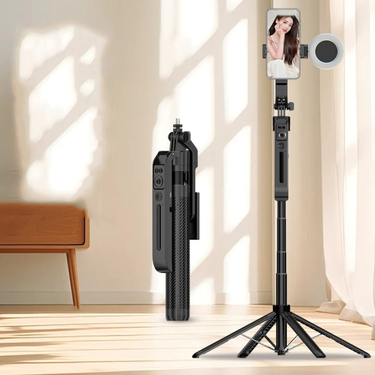 1.8m Smart Face Tracking Selfie Stick 4-axis Anti-shake Tripod with Remote Control