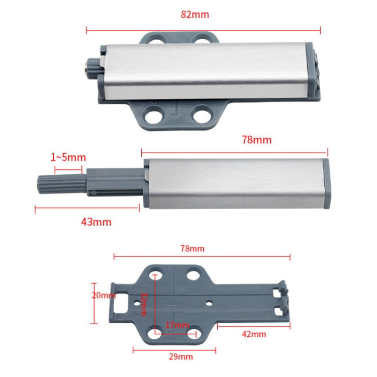 With Screws Cabinet Catch Magnetic Latches Push To Open Drawer Door Stopper My Store