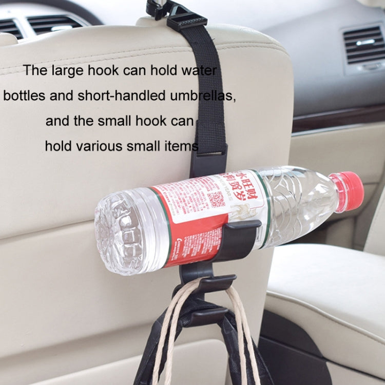 1pair Car Seat Back Umbrella Fixed Storage Hook-Reluova