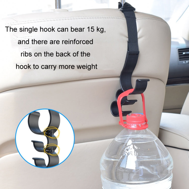 1pair Car Seat Back Umbrella Fixed Storage Hook-Reluova