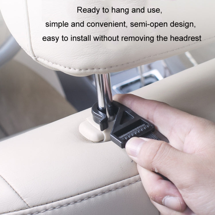 1pair Car Seat Back Umbrella Fixed Storage Hook-Reluova