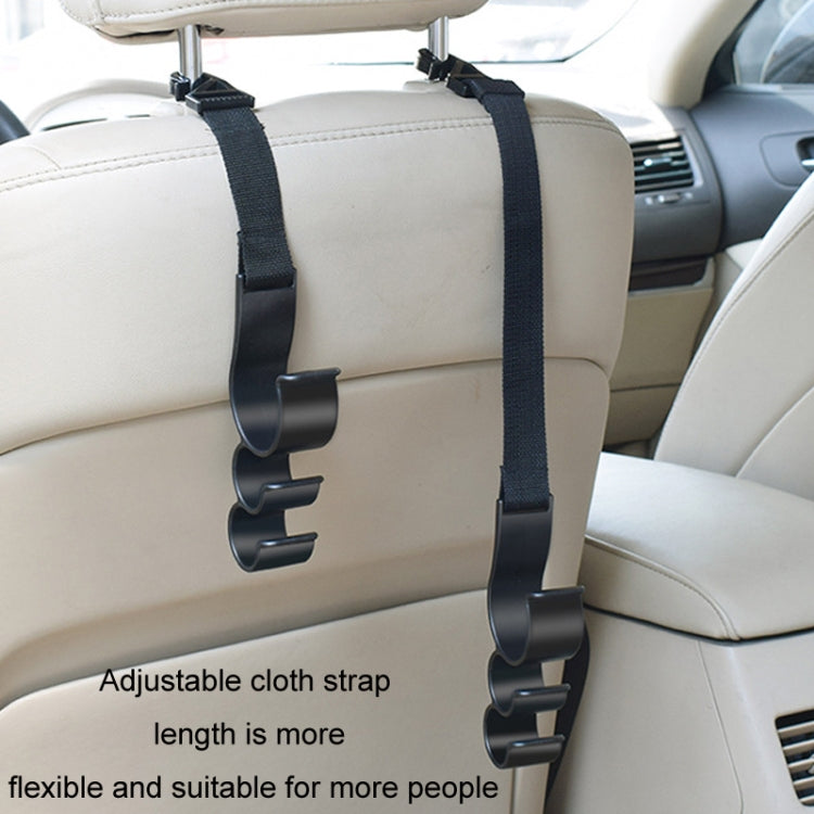 1pair Car Seat Back Umbrella Fixed Storage Hook-Reluova