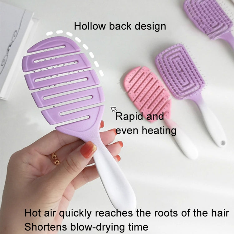 Fluffy High Skull Top Ribbed Hair Bouncing Comb Long Hair Styling Massage Comb My Store