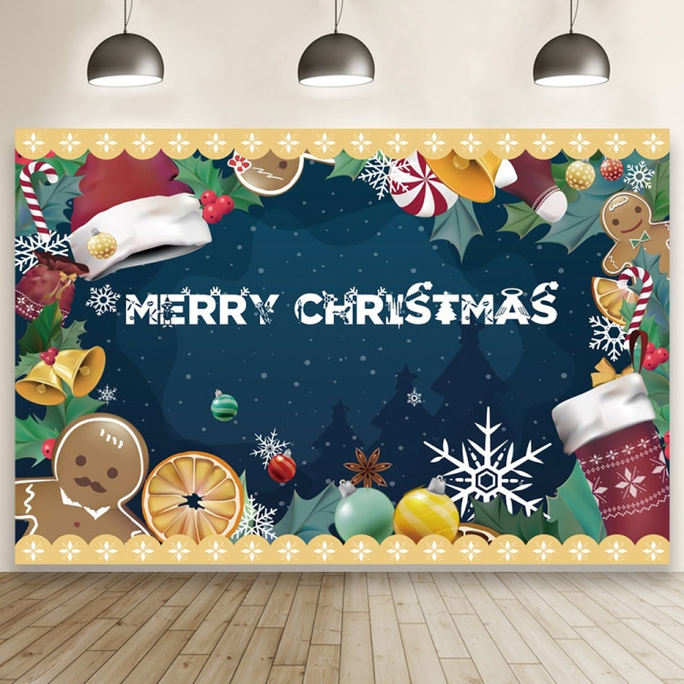 120x80cm Merry Christmas Candy Balloon Photography Background