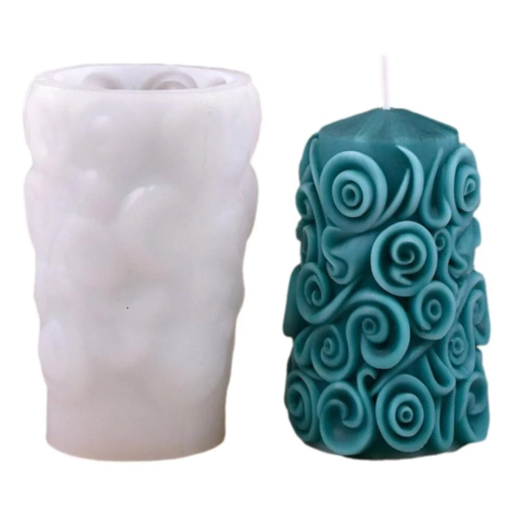 Christmas Tree Aromatherapy Candle Ornaments DIY Silicone Mold My Store