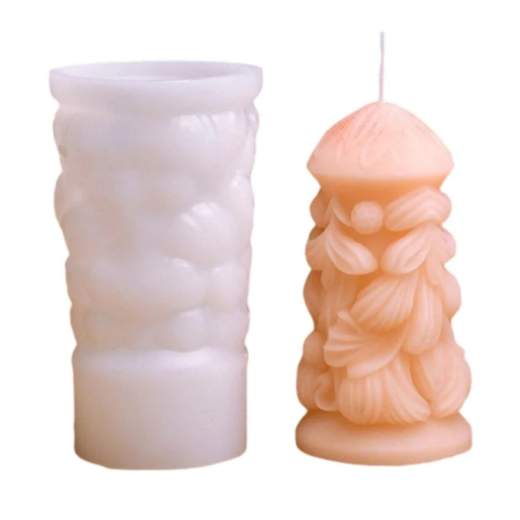 Christmas Tree Aromatherapy Candle Ornaments DIY Silicone Mold