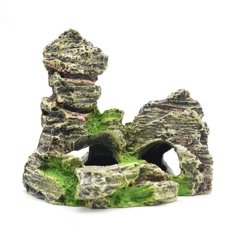 Aquarium Aquascape Accessories Resin Fish Tank Wigwam Landscape Decoration - Reluova