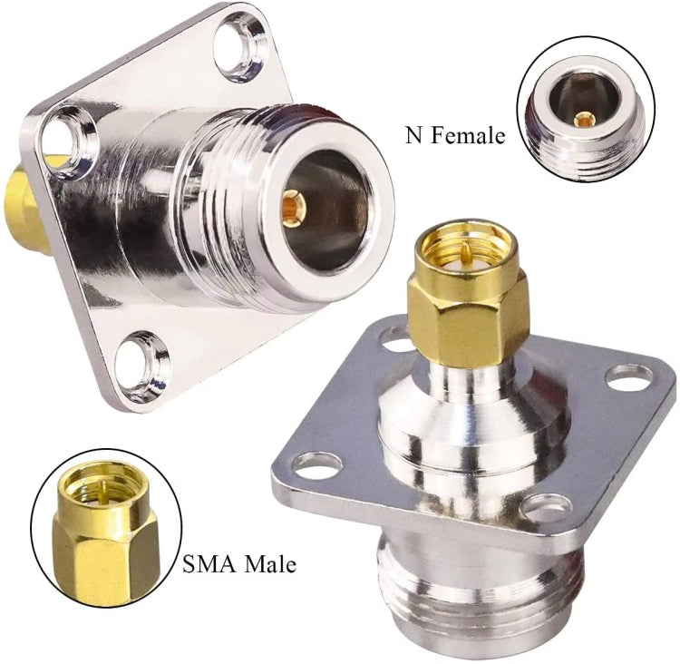 N Female To SMA Male RF Coaxial Connector My Store