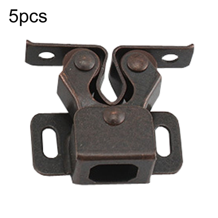 5pcs Antique Old- Style Short Foot Door Clip Buckle Household Closet Cabinet Door Catches