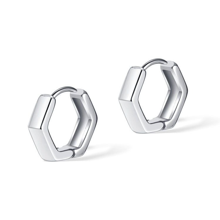 1pair Personalized Stainless Steel Geometric Earrings Simple Cool Style Earrings-Reluova