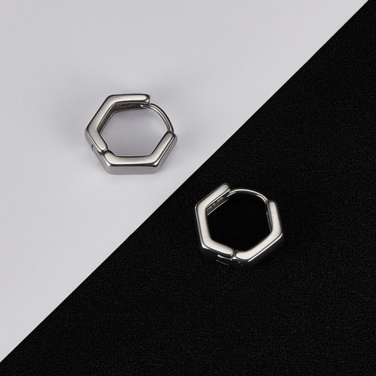 1pair Personalized Stainless Steel Geometric Earrings Simple Cool Style Earrings-Reluova