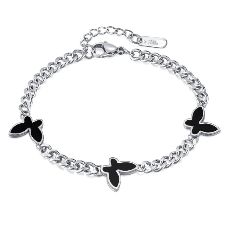 Cool Style Stainless Steel Acrylic Butterfly Accessory Bracelet My Store