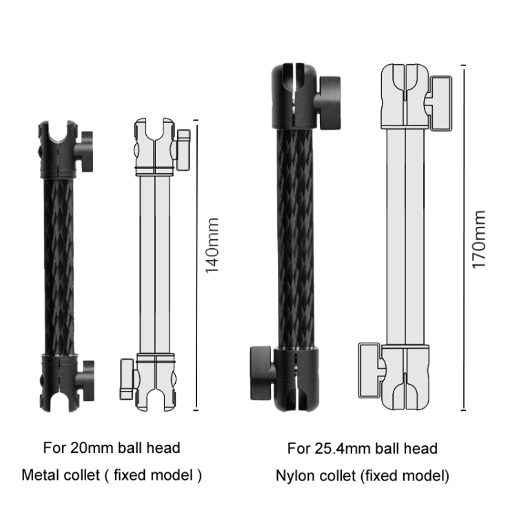 Car Phone Mount Extension Arm Double Jointed Swivel Adjustment Carbon Fiber Bracket Connecting Rod ÎҵÄÉ̵ê