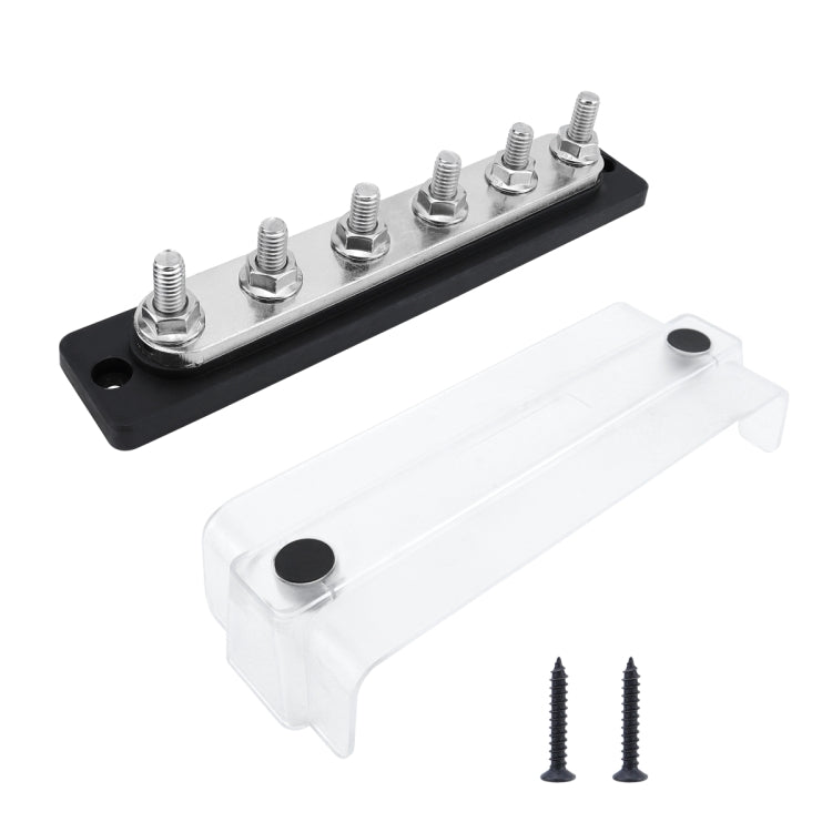 M8 Stud RV Yacht 6-way Nylon Flame Retardant Base DC Busbar ÎҵÄÉ̵ê