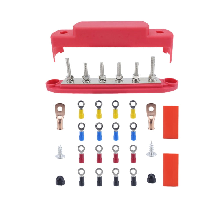 M6 RV Yacht High Current 6-column 250A Base Busbar ÎҵÄÉ̵ê