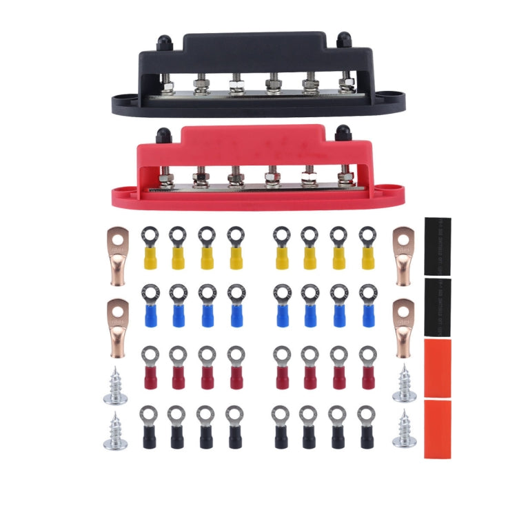 M6 RV Yacht High Current 6-column 250A Base Busbar