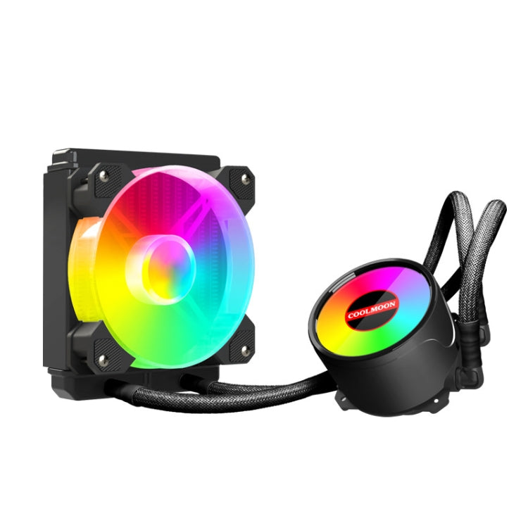 COOLMOON RGB120 5V ARGB Integrated Single Row Multi-Platform CPU Cooler My Store