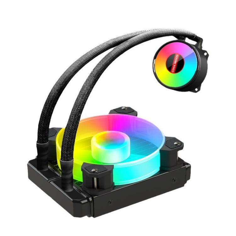 COOLMOON RGB120 5V ARGB Integrated Single Row Multi-Platform CPU Cooler My Store