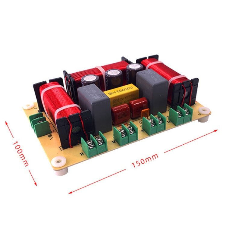 One High One Medium Two Low 4-Way Speaker Crossover Audio Modification Divider