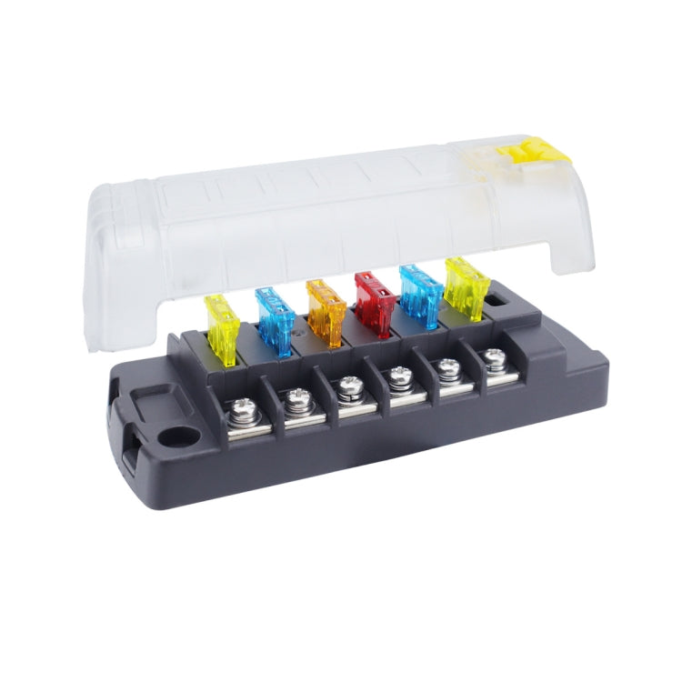 6-Way Plug-In Insulated Cover Fuse Box For Cars Yachts ÎҵÄÉ̵ê